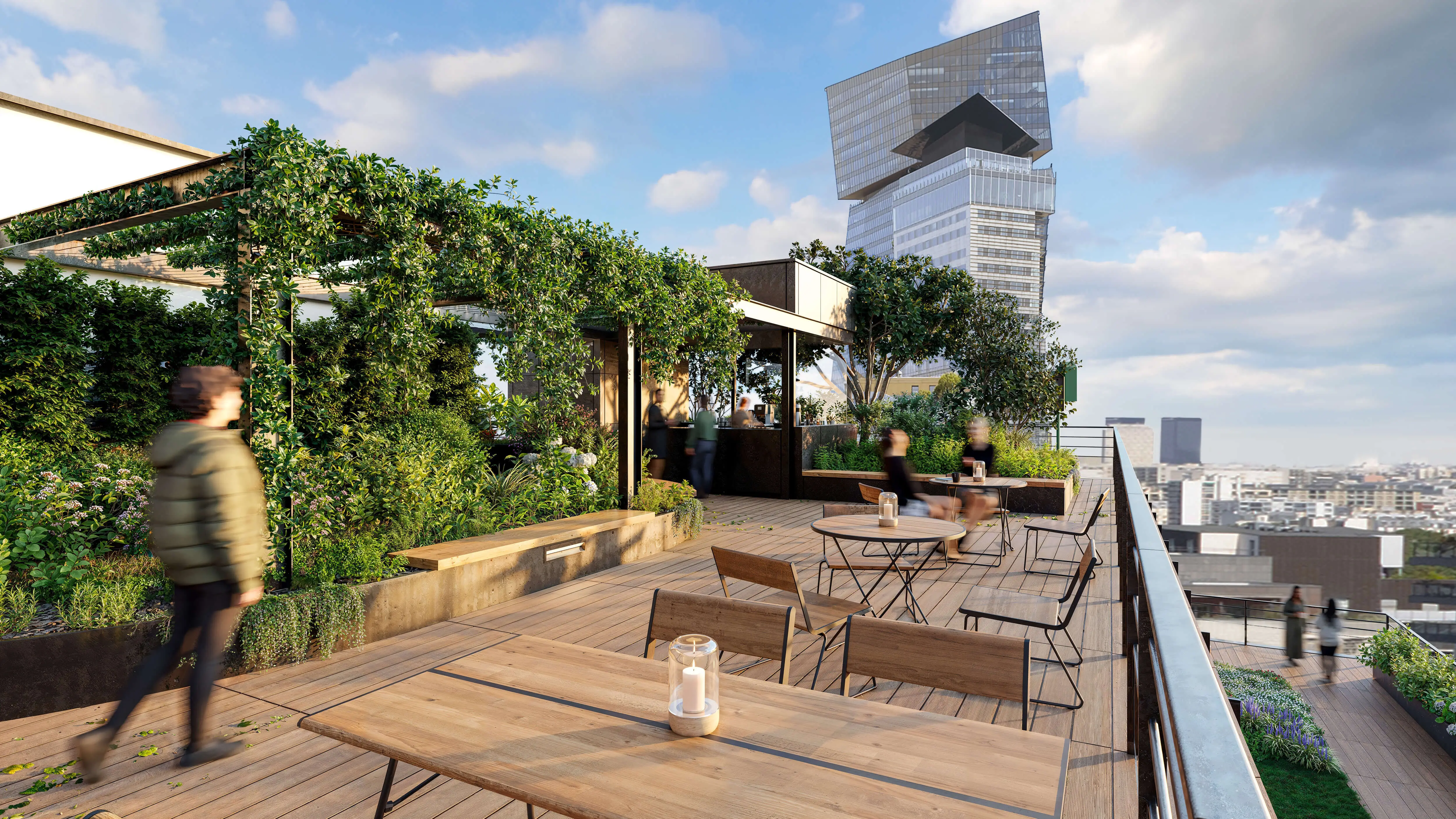 Vue rooftop Zone Bar